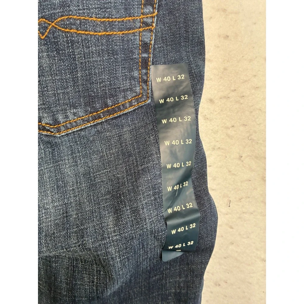 NWT Lucky Brand 367 Vintage Boot Jeans Mens 40x32 Riverneck Blue Denim 7M11743